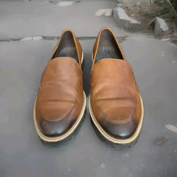 ECCO Incise Tailored Loafer Flat Shoes Women’s US Size 8 - 8.5 / 39 NWOB - Picture 2 of 9